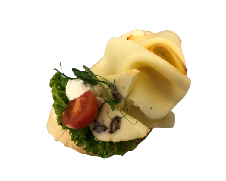 Sýrový chlebíček ,eidam,uzený sýr, sýr s ořechy 115g