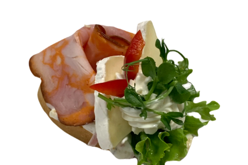 Minichlebíček salám Burgenland,hermelín 60g