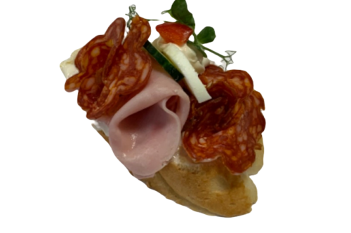 Minichlebíček Flamendr,šunka,  60g