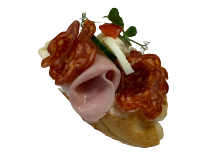 Minichlebíček Flamendr,šunka,  60g