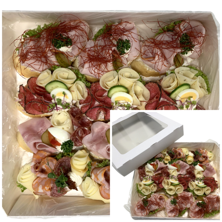 Darková krabice chlebíčků 12Ks (1500g)